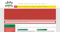 Desktop Screenshot of ispt.ac.mz