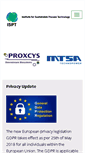 Mobile Screenshot of ispt.eu